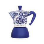 Ιταλικη καφετιερα Bialetti D&G BLU MEDI 6T Μπλε Αλουμίνιο 6 φλιτζάνια