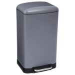 Κάδοι Απορριμάτων 30 L Met Dustbin Ariane Grey Five 133683