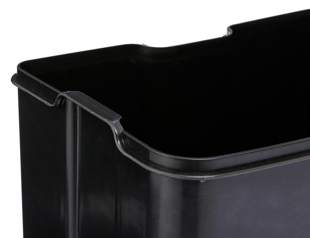 Κάδοι Απορριμάτων 30 L Met Dustbin Ariane Grey Five 133683