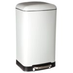 Κάδοι Απορριμάτων 30L Met Dustbin Ariane White Five 133680