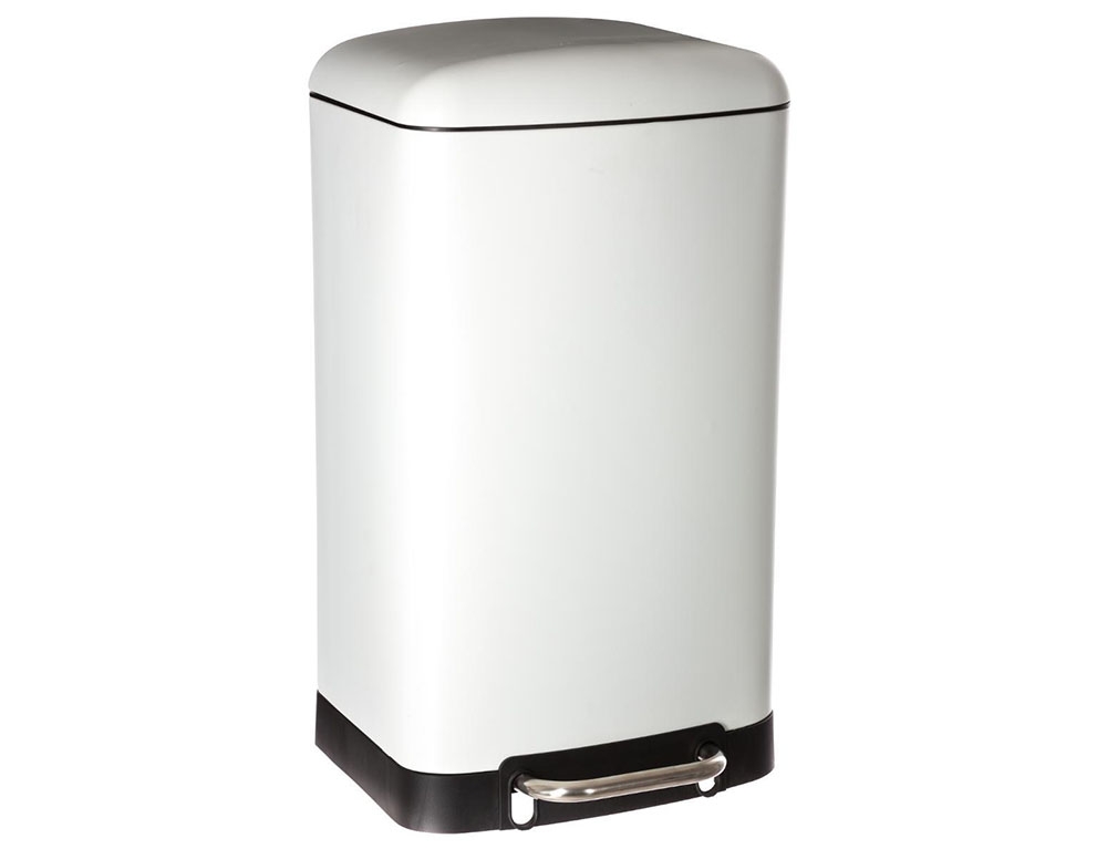Κάδοι Απορριμάτων 30L Met Dustbin Ariane White Five 133680