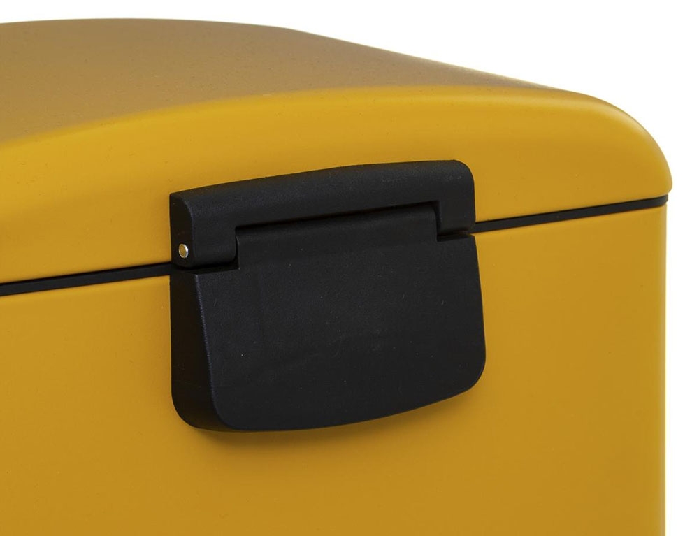 Κάδοι Απορριμάτων 30L Met Dustbin Yellow Ariane