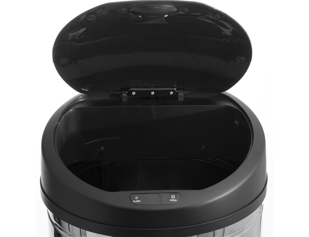 Κάδοι Απορριμάτων 42L Met Dustbin Sensor Steel Five 164607