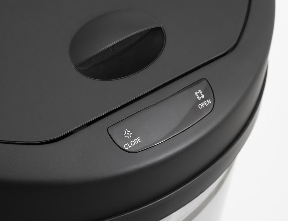 Κάδοι Απορριμάτων 42L Met Dustbin Sensor Steel Five 164607