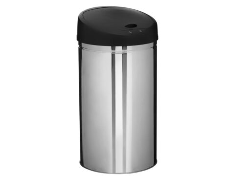 Κάδοι Απορριμάτων 42L Met Dustbin Sensor Steel Five 164607