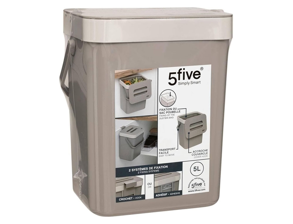 Κάδοι Απορριμάτων Compost Dustbin Plast 5L