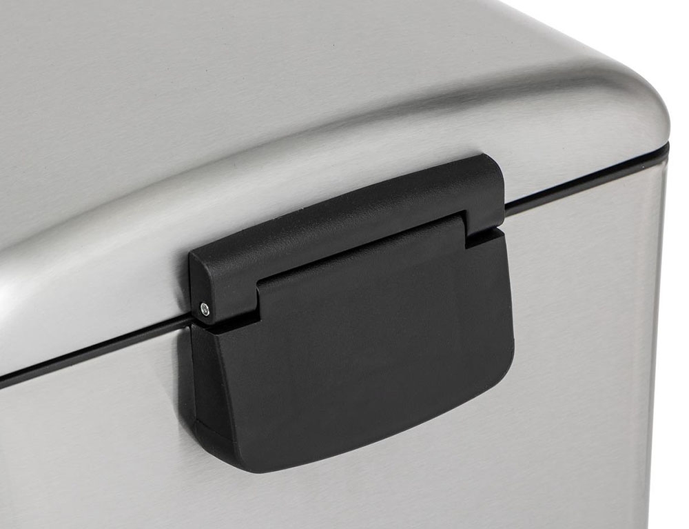 Κάδοι Απορριμάτων Dustbin Met 20L Inox Ariane