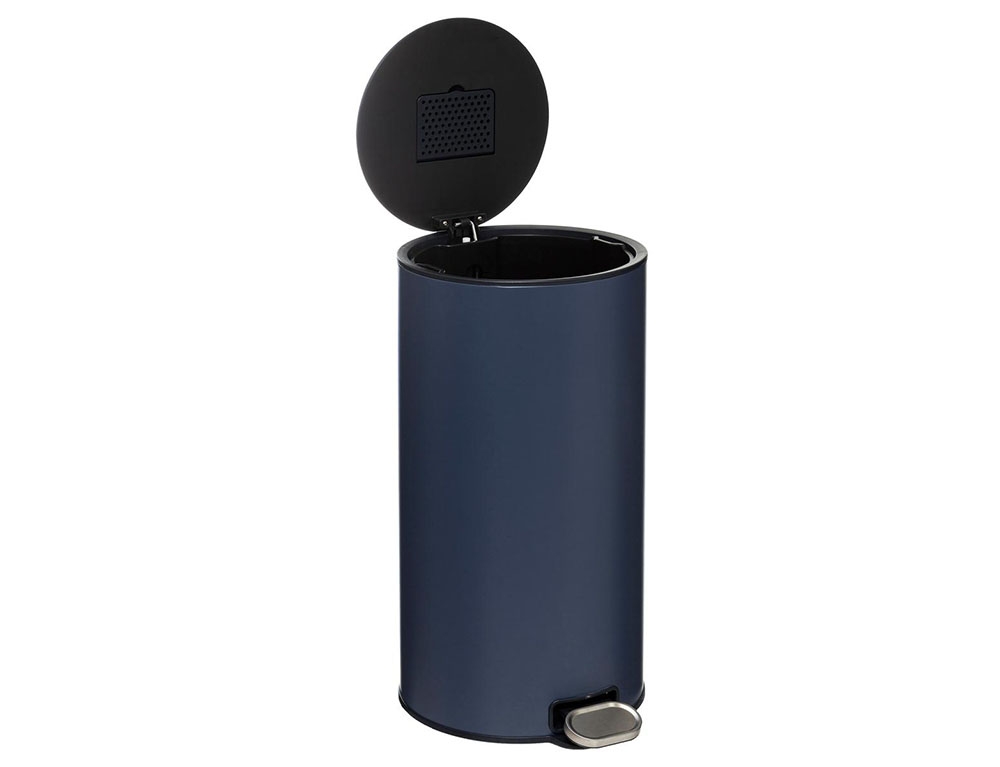 Κάδοι Απορριμάτων Dustbin Metal 30L Blue Delta Five 164753B