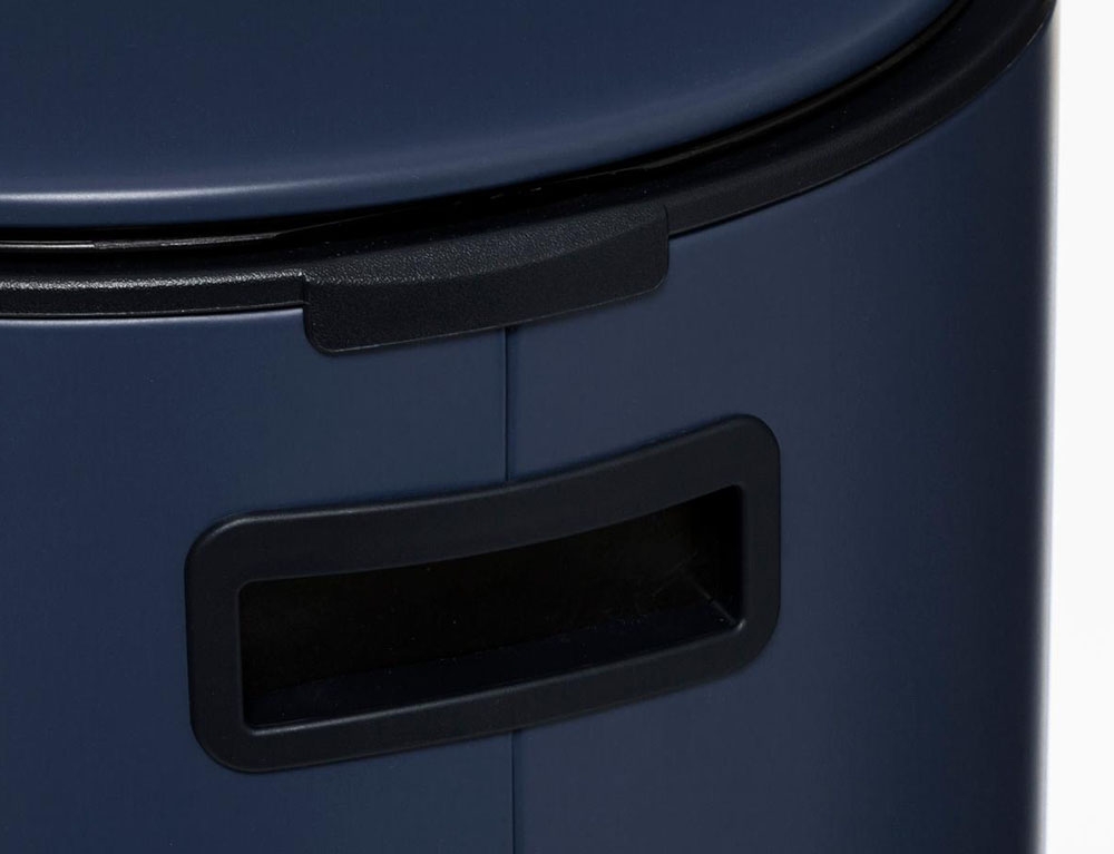 Κάδοι Απορριμάτων Dustbin Metal 30L Blue Delta Five 164753B