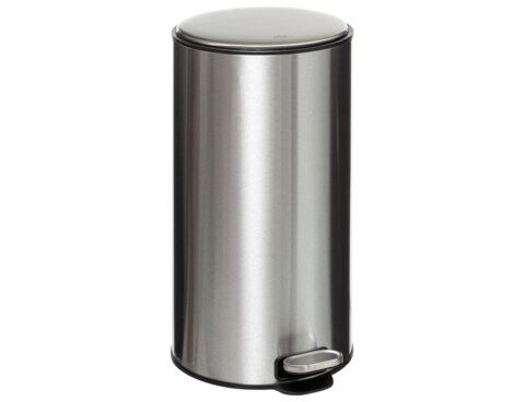 Κάδοι Απορριμάτων Dustbin Metal 30L Inox Delta Five 164753
