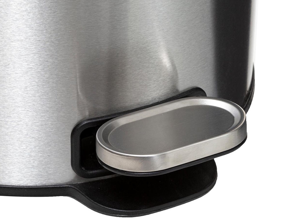 Κάδοι Απορριμάτων Dustbin Metal 30L Inox Delta Five 164753