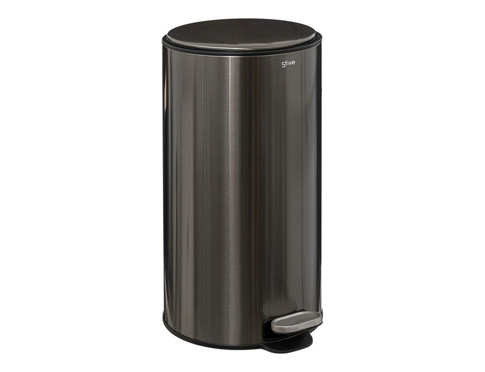Κάδοι Απορριμάτων Met Bin 30L Carbon Delta