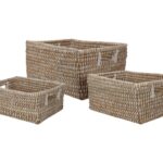 Καλάθια Basket Rectangular, Set Of 2 Bd2000340