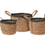 Καλάθια Basket Set H &Amp; S Collection Round 3 Sizes Ma100041