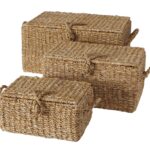 Καλάθια Basket Set Seagrass 3Pcs Bd3000080