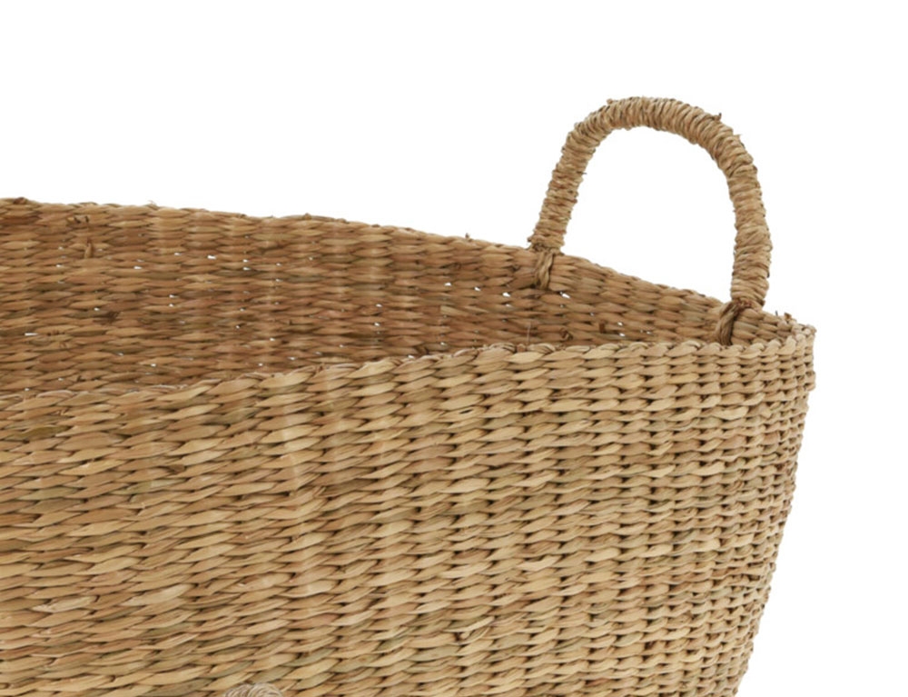 Καλάθια Basketset Round Seagrass S2 Vm1000030