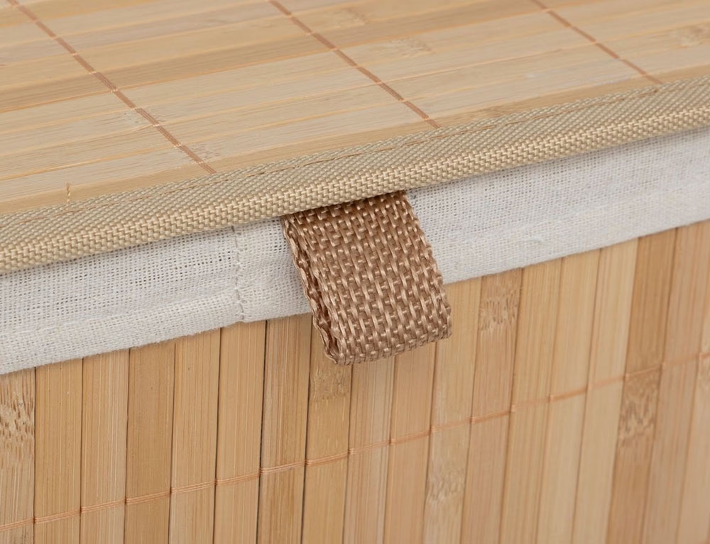 Καλάθια Για Άπλυτα 100L Laundry Basket Bamboo