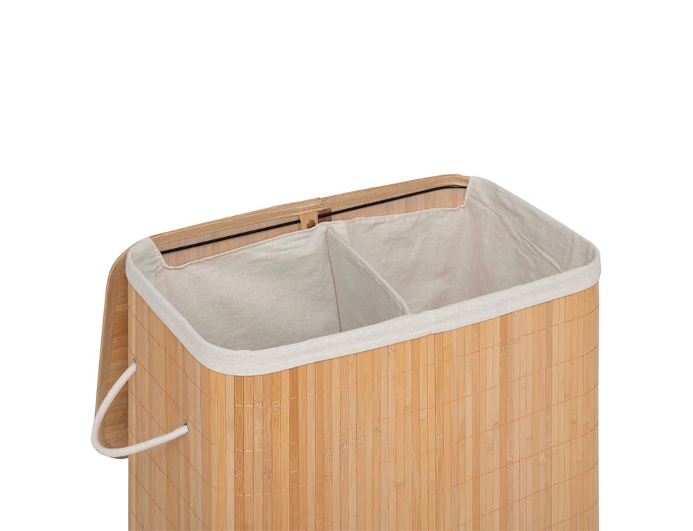 Καλάθια Για Άπλυτα 100L Laundry Basket Bamboo