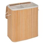 Καλάθια Για Άπλυτα 100L Laundry Basket Bamboo