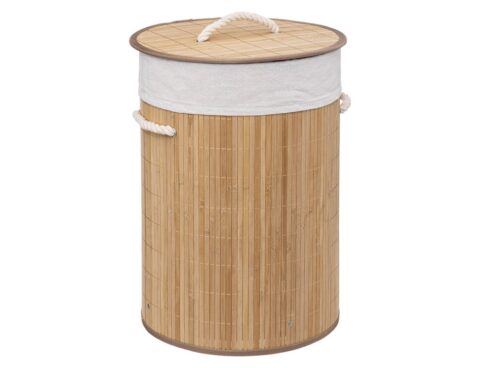 Καλάθια Για Άπλυτα Round Bamboo Laundry Basket 48  Five 174780
