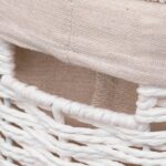 Καλάθια Για Άπλυτα White Round Laundry Basket 40L 174811