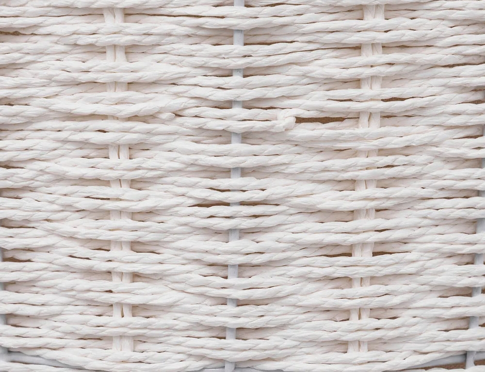Καλάθια Για Άπλυτα White Round Laundry Basket 40L 174811