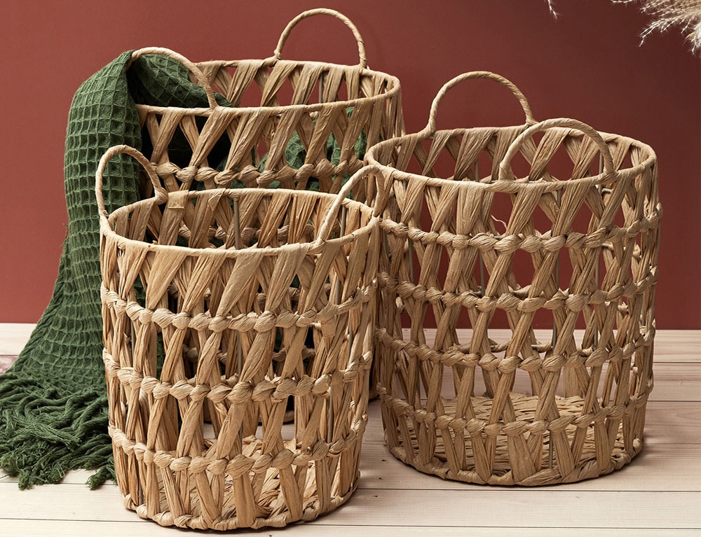 Καλάθια Panier Ajoure Avec Anses X3 M2 Rg9243