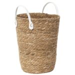 Καλάθια Panier Tresse Anses Imitation Cuir X3 M2 Rg9268