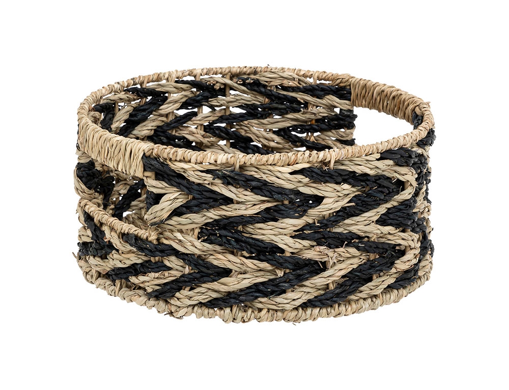 Καλάθια Set Basket Angie B&Amp;N Reeds X3 Atmosphera 202751