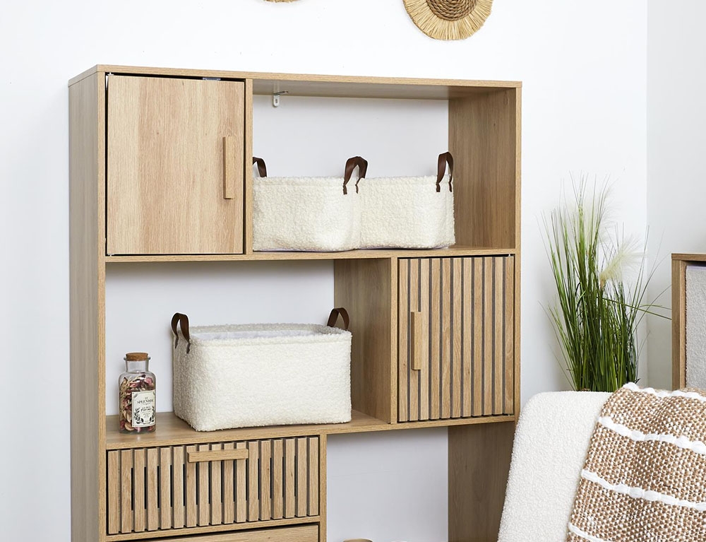 Καλάθια White Storage Basket X3 H20Cm Rg0031