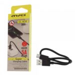 Καλώδιο φόρτισης & data - Type-C - CL-113T - Fast Charge - 5A - AWEI - 000956