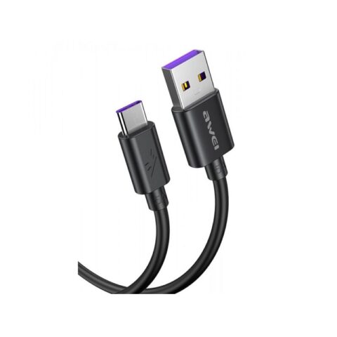 Καλώδιο φόρτισης & data - Type-C - CL-113T - Fast Charge - 5A - AWEI - 000956