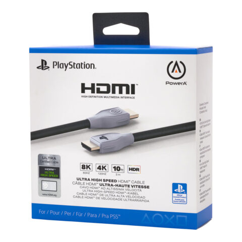 Καλώδιο HDMI Powera 1520481-01 Μαύρο/Γκρι 3 m