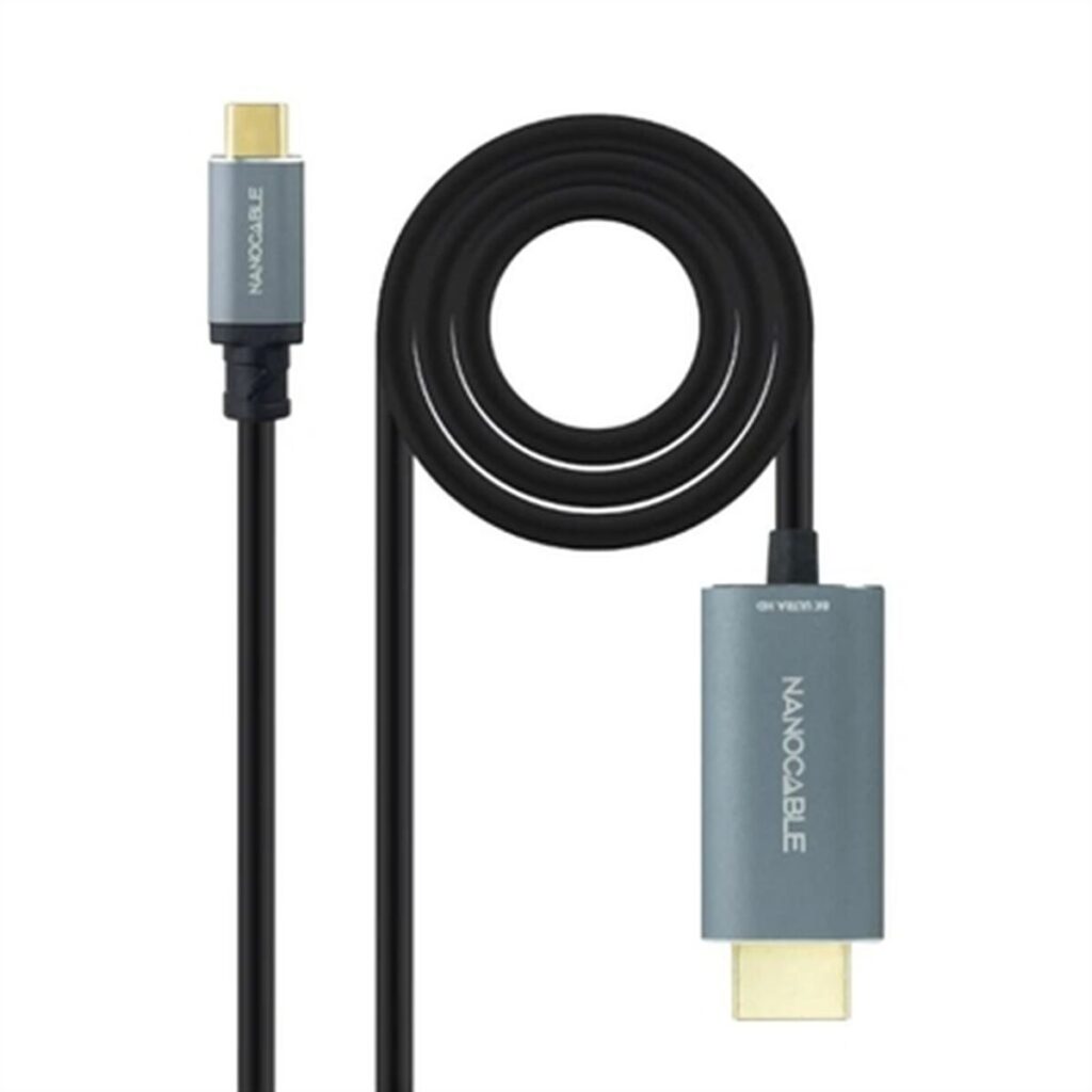 Καλώδιο USB-C σε HDMI NANOCABLE 10.15.5162 1,8 m Μαύρο 8K Ultra HD