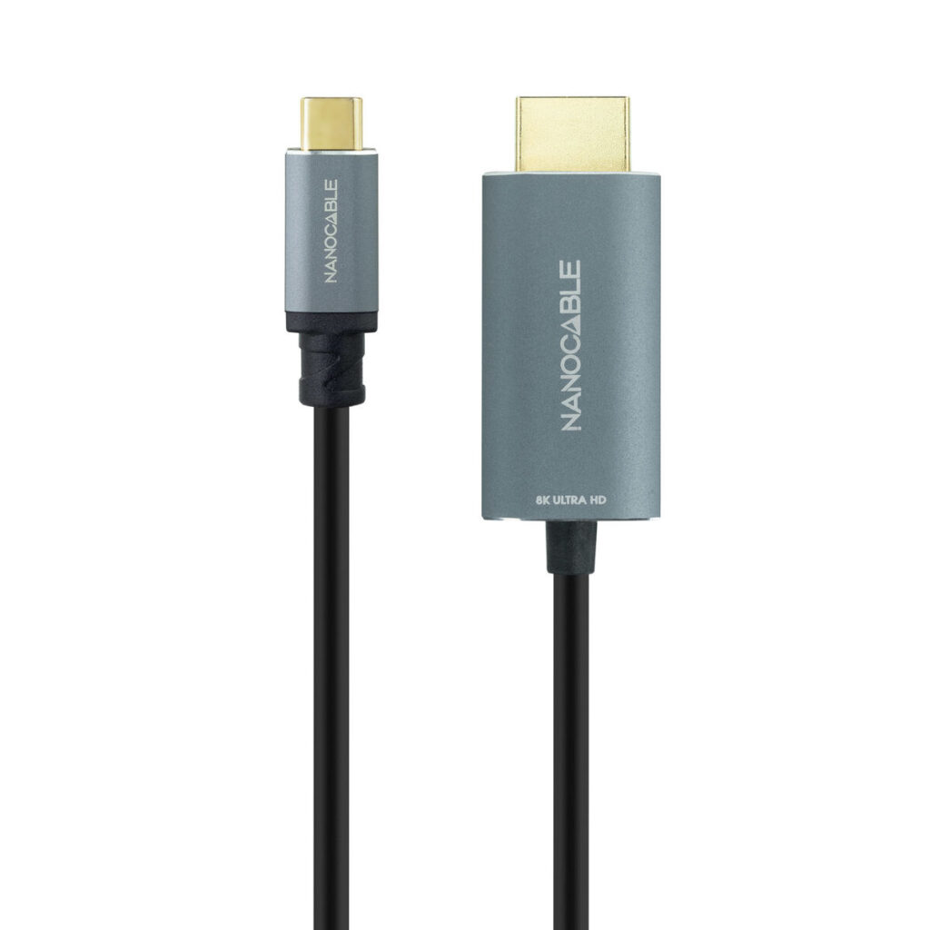 Καλώδιο USB-C σε HDMI NANOCABLE 10.15.5162 1,8 m Μαύρο 8K Ultra HD