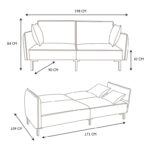 Καναπέδες Convertible Club Sofa A1/M1 Hd7641