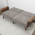 Καναπέδες Scott Convertible Sofa In Wood And Maple Hd0385