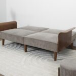 Καναπέδες Scott Convertible Sofa In Wood And Maple Hd0385