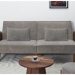 Καναπέδες Scott Convertible Sofa In Wood And Maple Hd0385