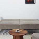 Καναπέδες Scott Convertible Sofa In Wood And Maple Hd0385