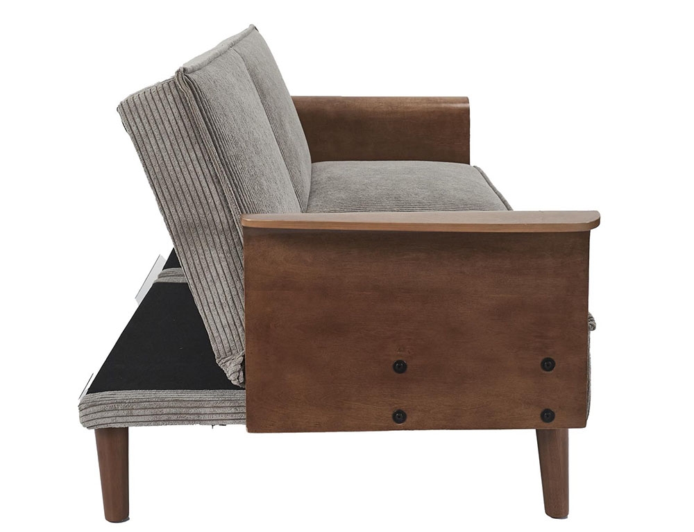Καναπέδες Scott Convertible Sofa In Wood And Maple Hd0385