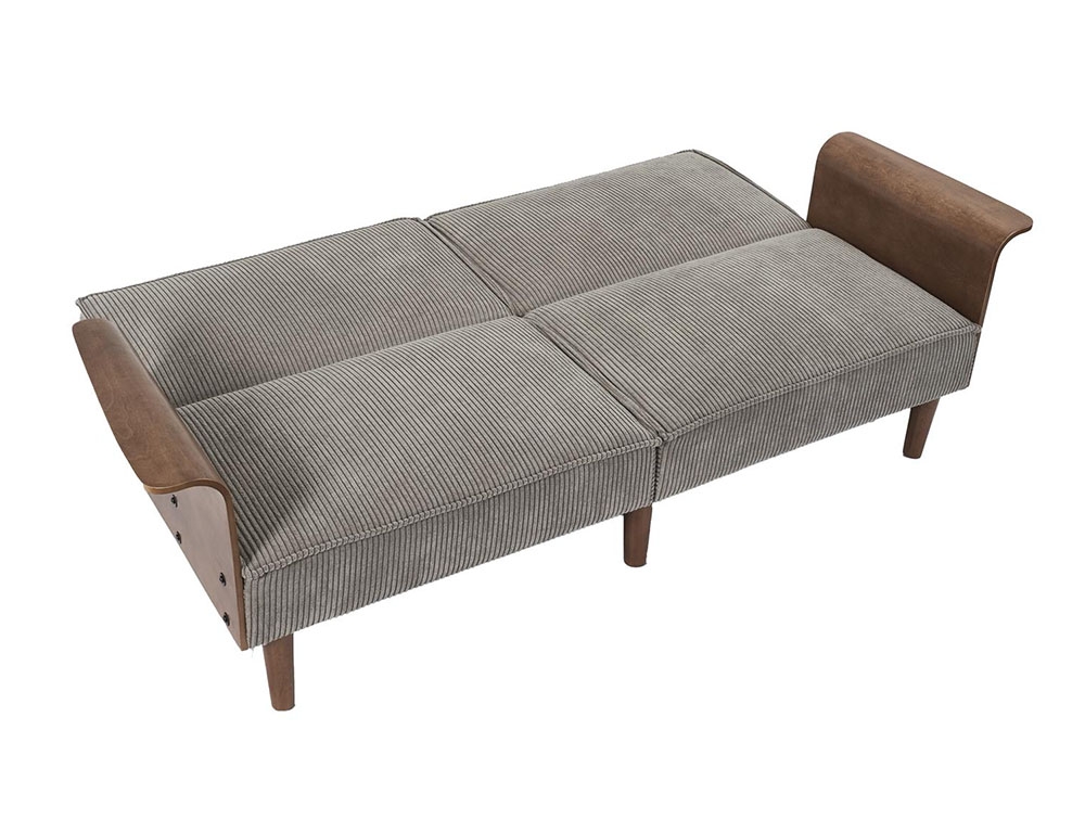 Καναπέδες Scott Convertible Sofa In Wood And Maple Hd0385