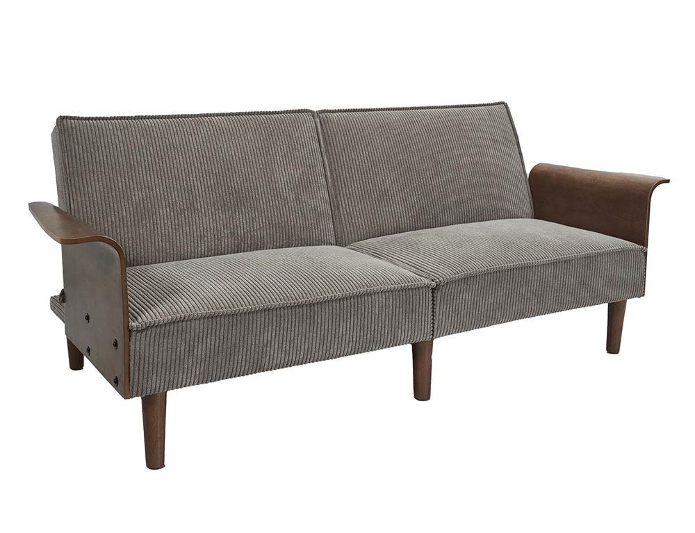 Καναπέδες Scott Convertible Sofa In Wood And Maple Hd0385