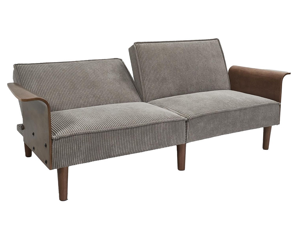 Καναπέδες Scott Convertible Sofa In Wood And Maple Hd0385
