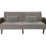 Καναπέδες Scott Convertible Sofa In Wood And Maple Hd0385