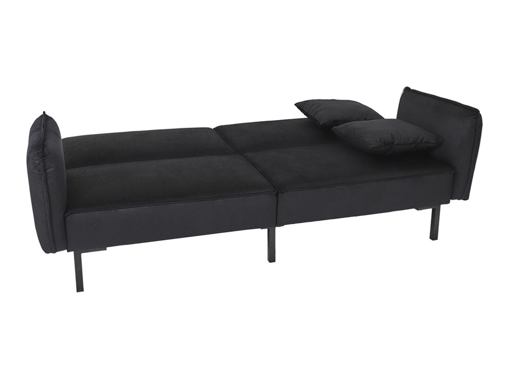 Καναπέδες Sofa Bed Velvet Giulia Black M1 Hd0134