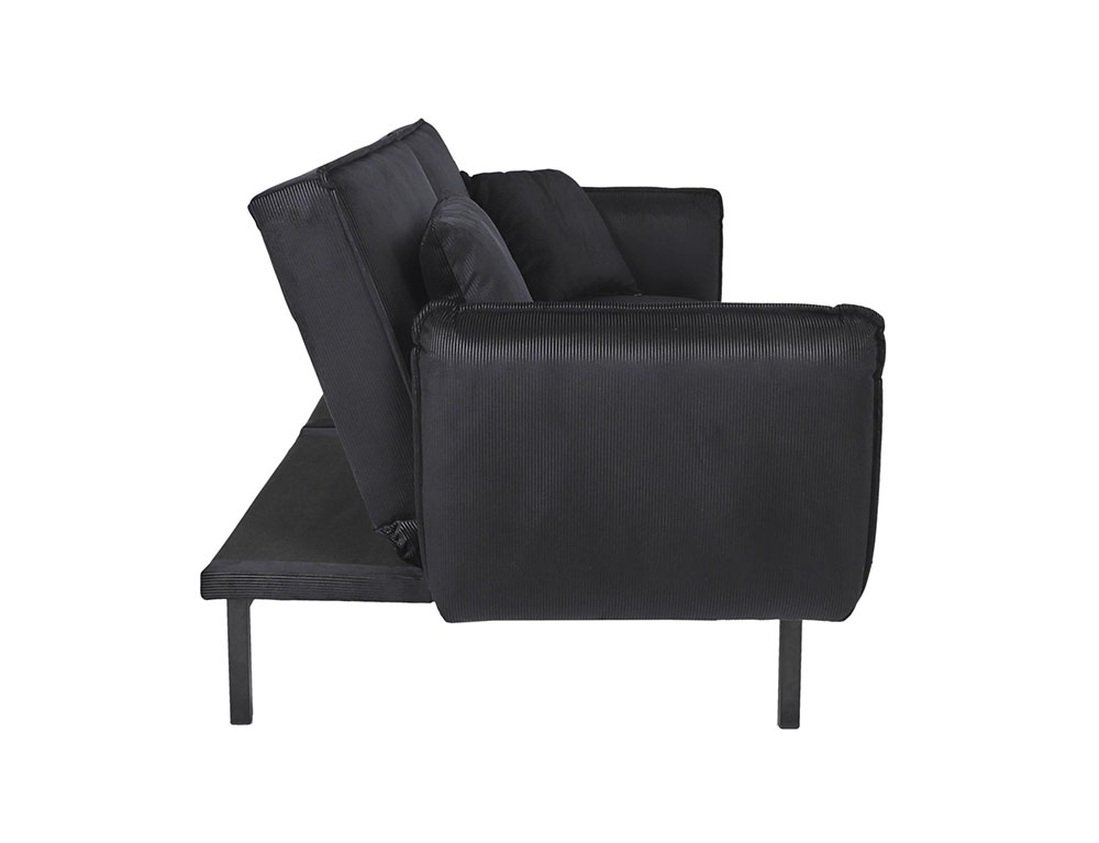 Καναπέδες Sofa Bed Velvet Giulia Black M1 Hd0134