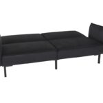 Καναπέδες Sofa Bed Velvet Giulia Black M1 Hd0134