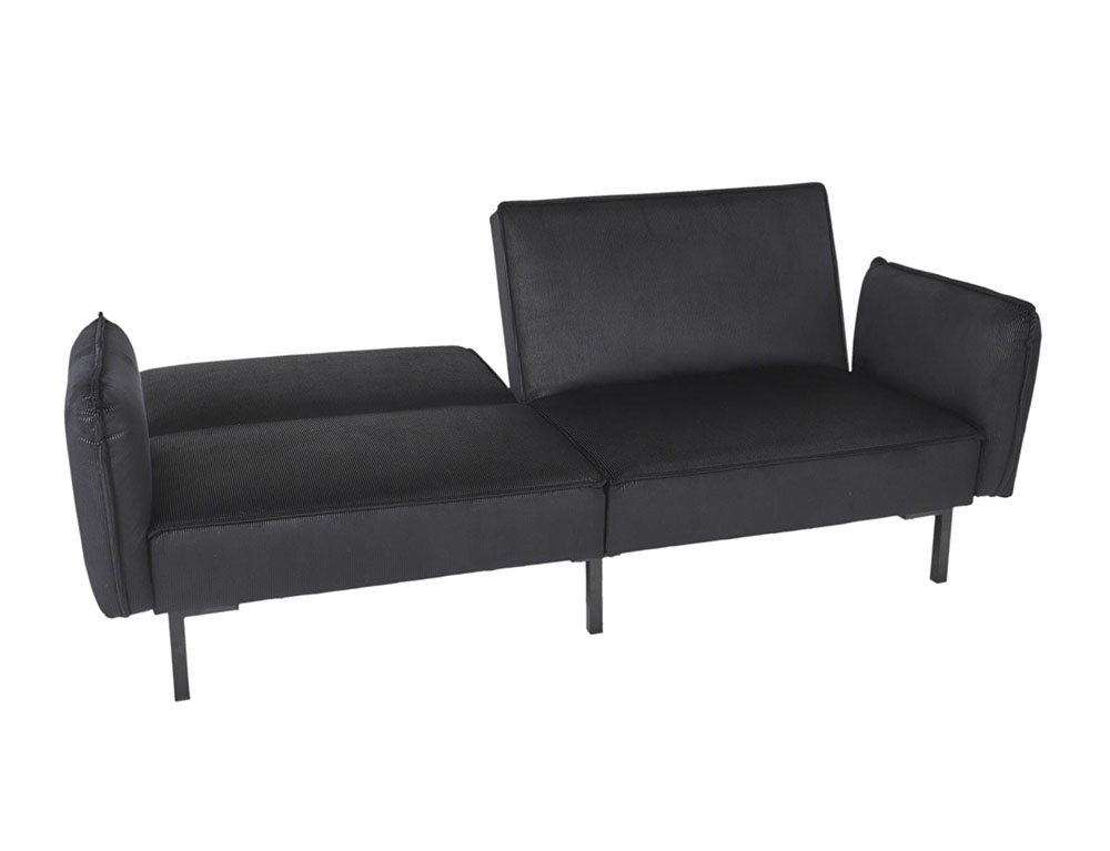 Καναπέδες Sofa Bed Velvet Giulia Black M1 Hd0134