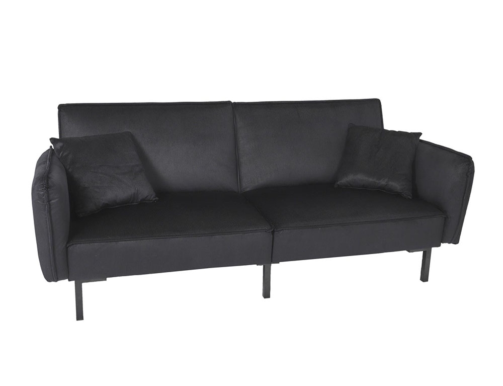 Καναπέδες Sofa Bed Velvet Giulia Black M1 Hd0134